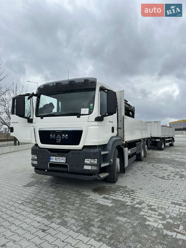 Кран-манипулятор MAN TGX