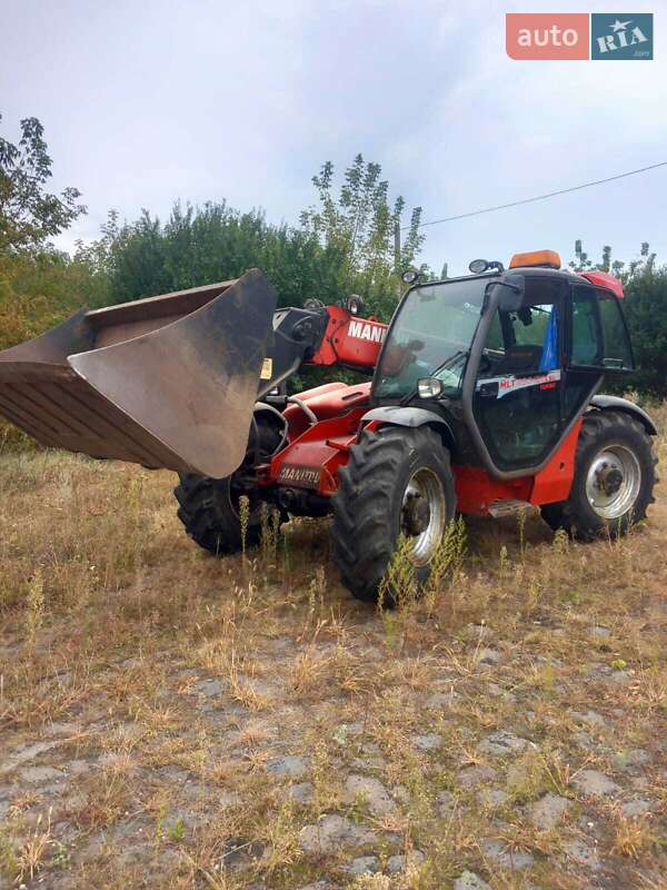 Телескопический погрузчик Manitou MLT 634-120 LSU