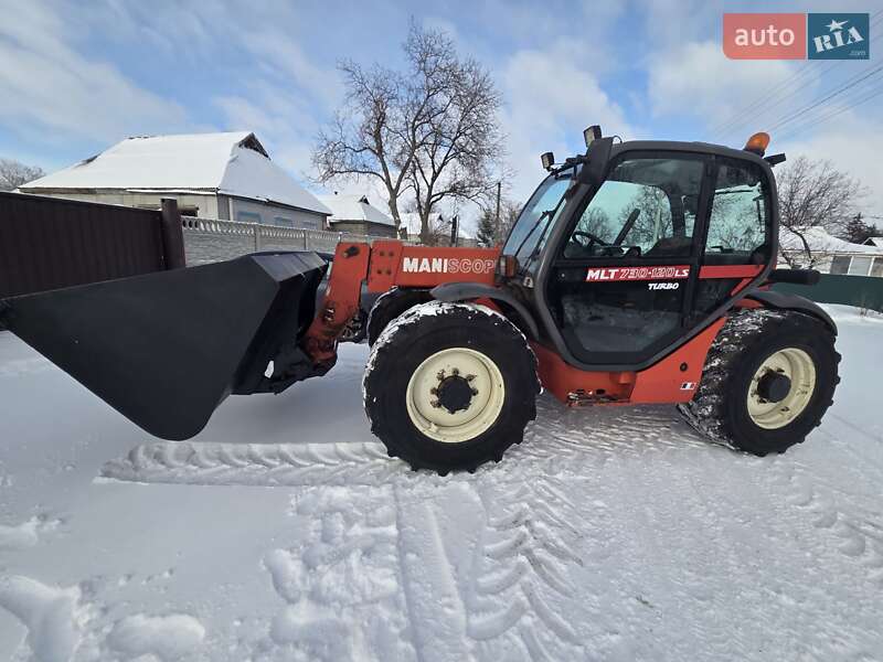 Телескопічні навантажувачі Manitou MLT 730-120 LS
