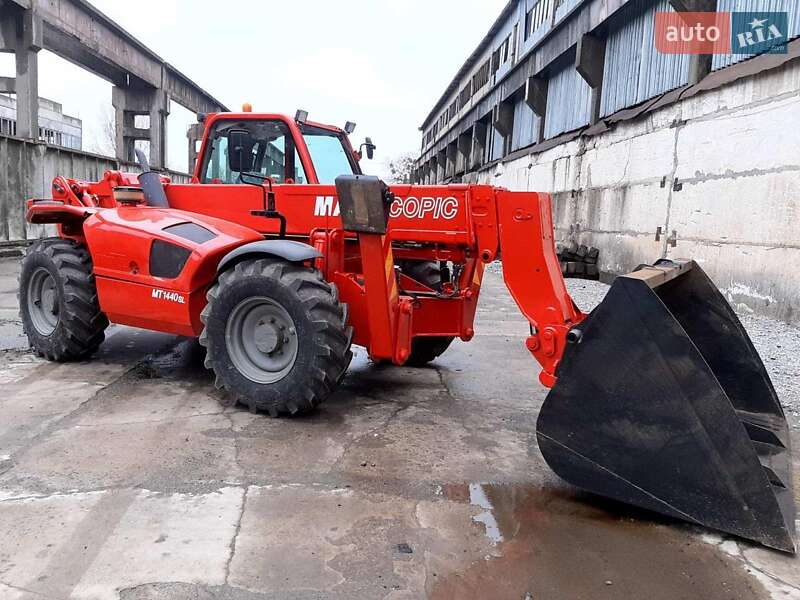 Телескопічні навантажувачі Manitou MT 1440