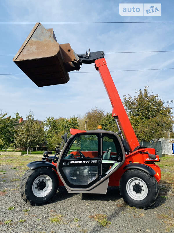 Телескопічні навантажувачі Manitou MVT