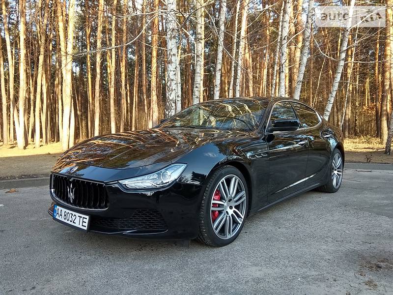 Легковые Maserati Ghibli