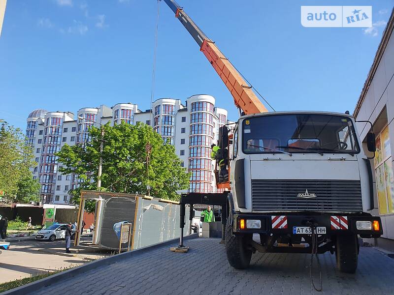 Автокран МАЗ 53371