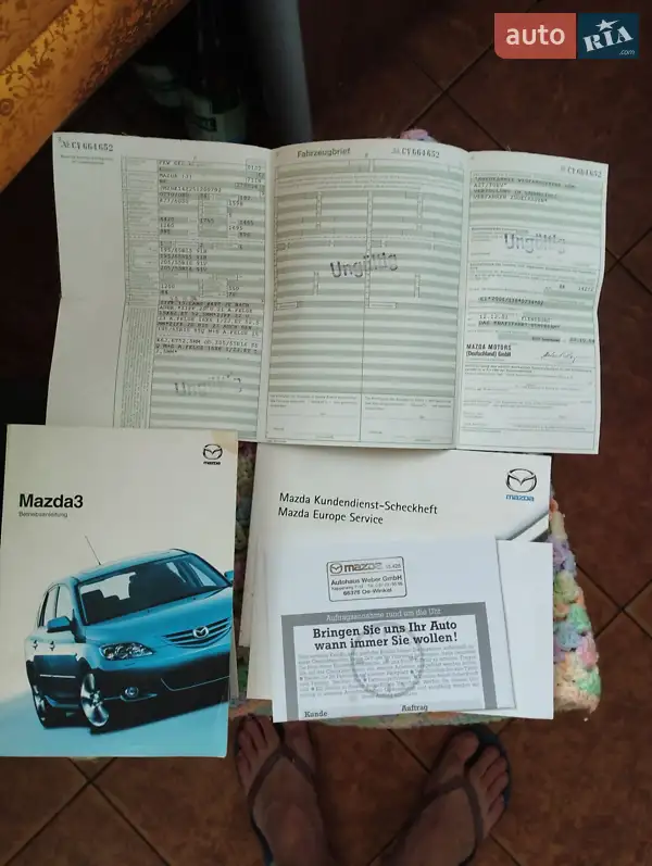 Хетчбек Mazda 3 2004 в Львові документ