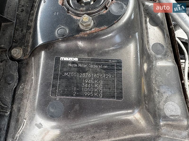 Седан Mazda 6 2006 в Запорожье