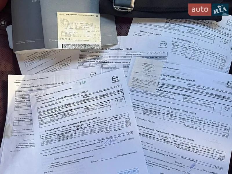 Внедорожник / Кроссовер Mazda CX-9 2020 в Черкассах документ 2 фото Внедорожник / Кроссовер Mazda CX-9 2020 в Черкассах документ