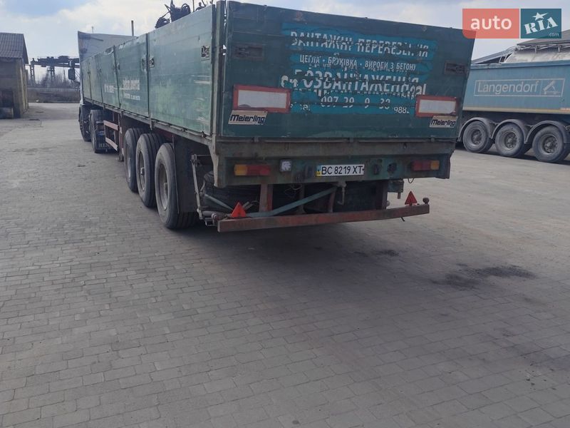 Бортовой полуприцеп Meierling BSS 1991 в Шептицькому