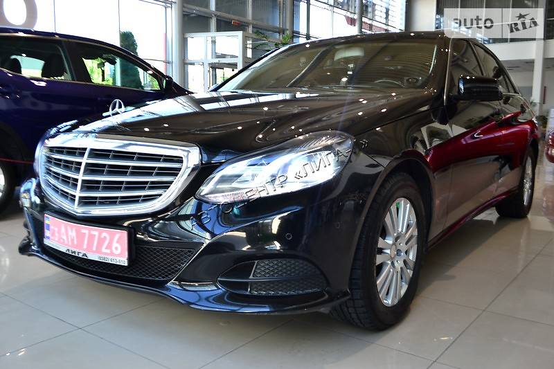 Mercedes-Benz E 2014 года