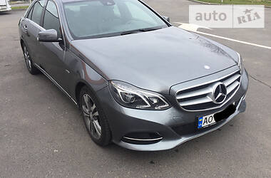 Mercedes-Benz E-Class avangard 2016