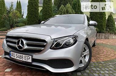 Mercedes-Benz E-Class AVANGARD 2017