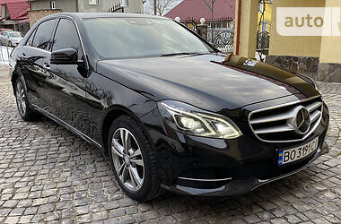 Mercedes-Benz E-Class CDI Exclusive 2015