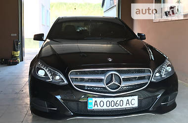 Mercedes-Benz E-Class 4matic 2013