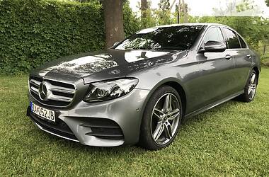 Mercedes-Benz E-Class d AMG Line 4MATIC 2018