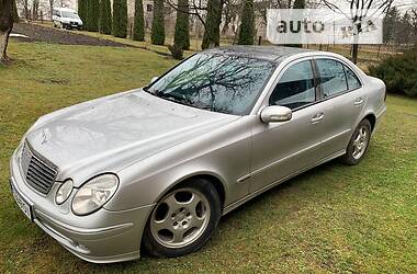 Mercedes-Benz E-Class Avantgarde 2002