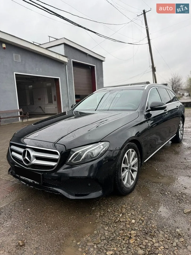Mercedes-Benz E-Class, 2017