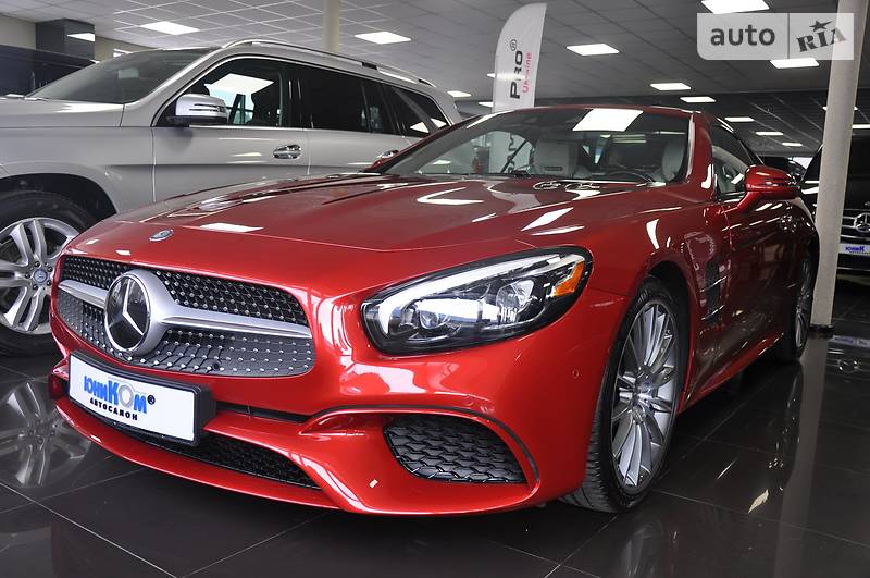 AUTO.RIA - Технічні характеристики Mercedes-Benz SL 450 ...