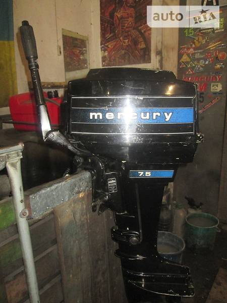 Mercury 7.5 hp 1992 года