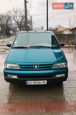 Характеристики Peugeot 806 Минивэн