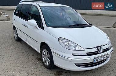 Характеристики Peugeot 807 Минивэн