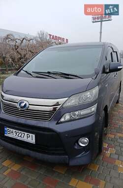 Характеристики Toyota Alphard Минивэн