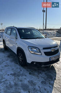 Характеристики Chevrolet Orlando Мінівен