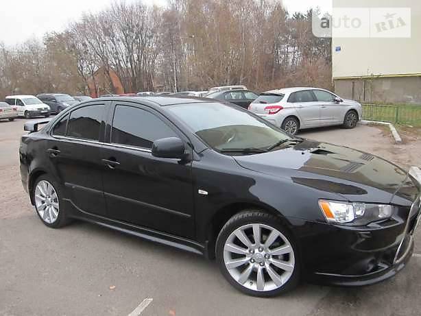 Mitsubishi Lancer X Ralliart 2008 года