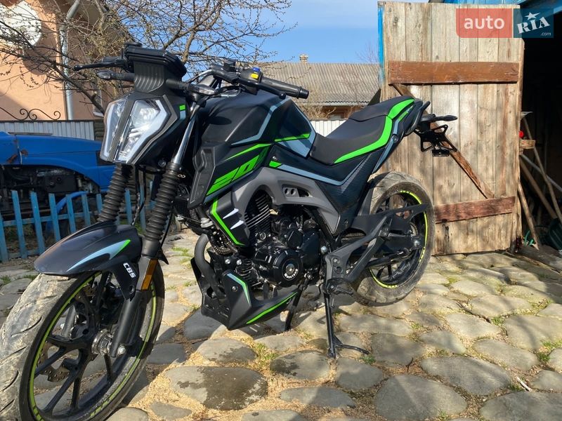 Мотоцикл Без обтікачів (Naked bike) Musstang MT 200-9