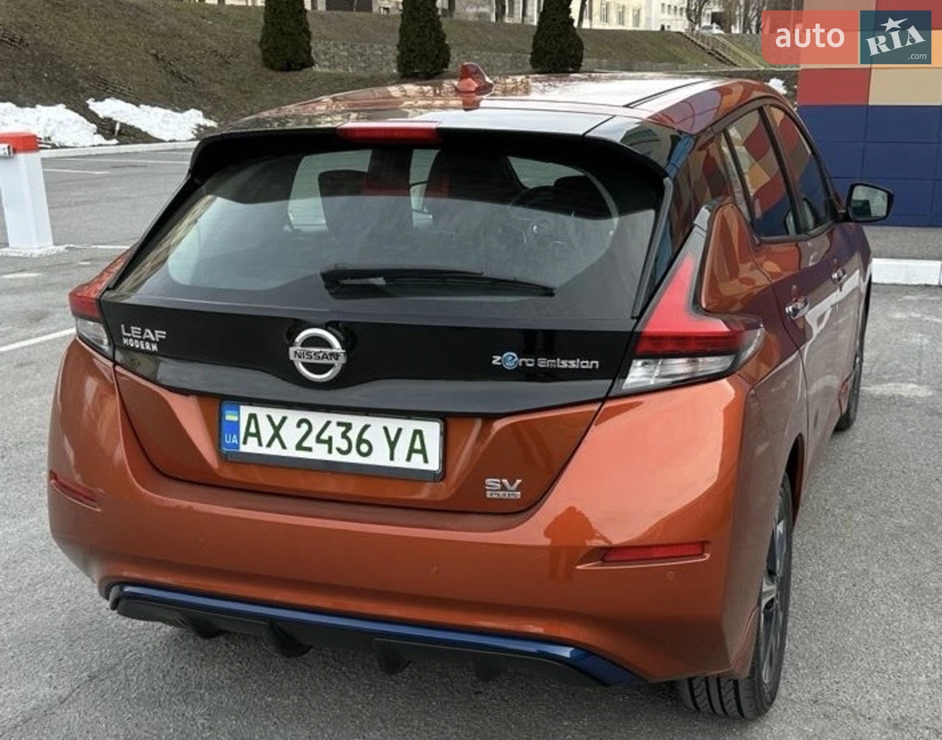 Nissan Leaf 2021 VIN 1N4BZ1CV3MC555451 фото оголошення 3 з 13