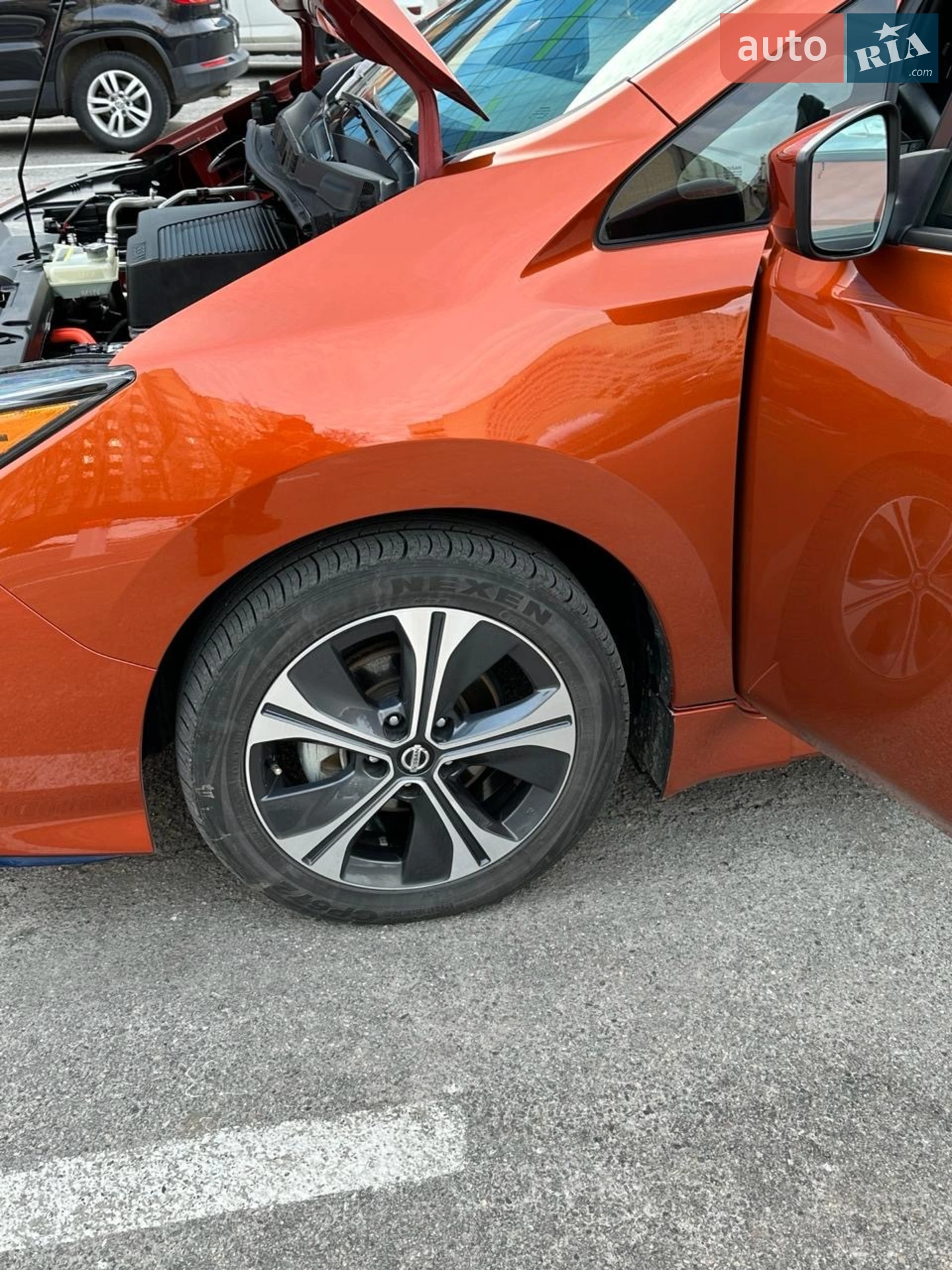 Nissan Leaf 2021 VIN 1N4BZ1CV3MC555451 фото оголошення 4 з 13