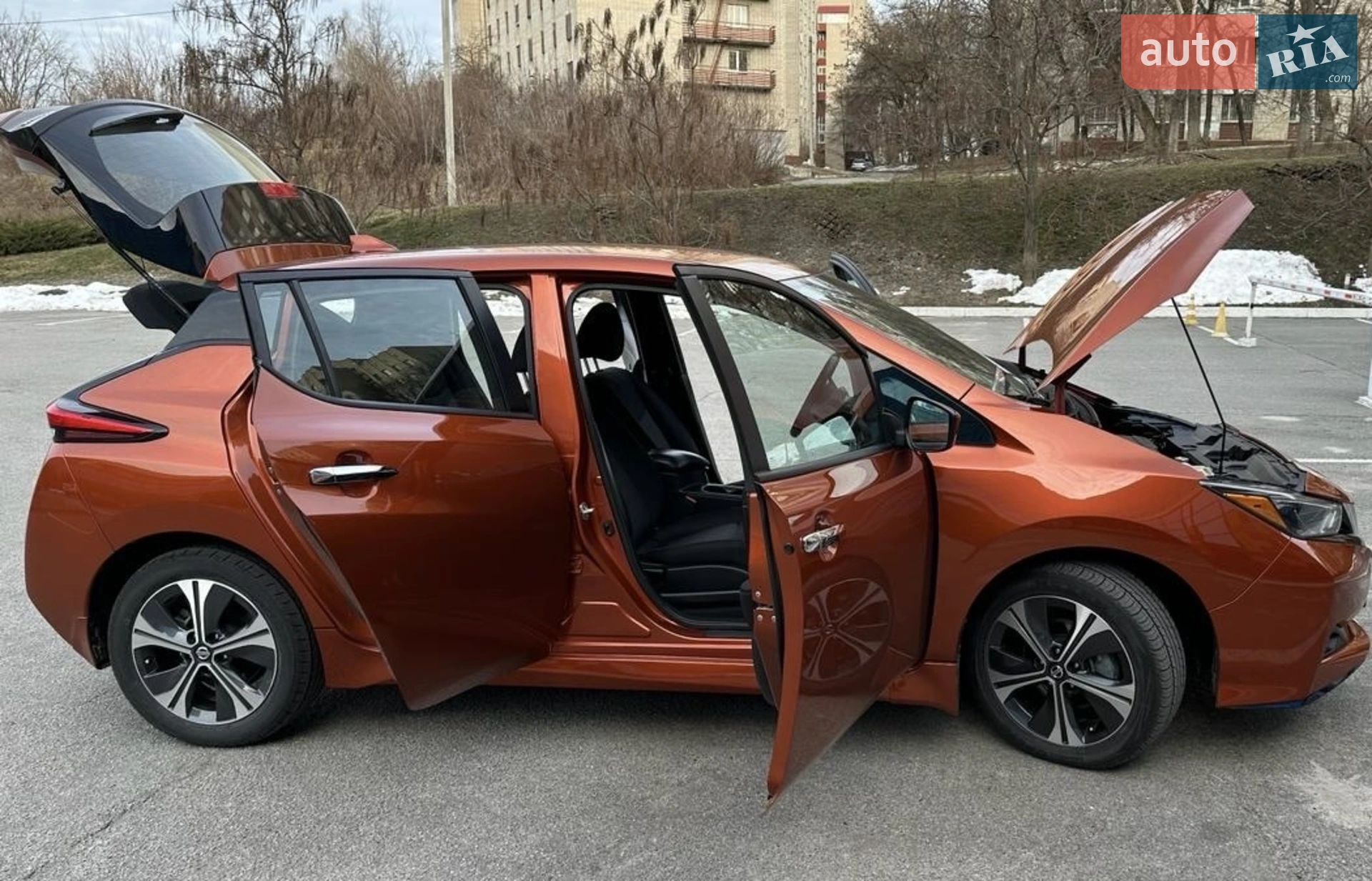 Nissan Leaf 2021 VIN 1N4BZ1CV3MC555451 фото оголошення 8 з 13