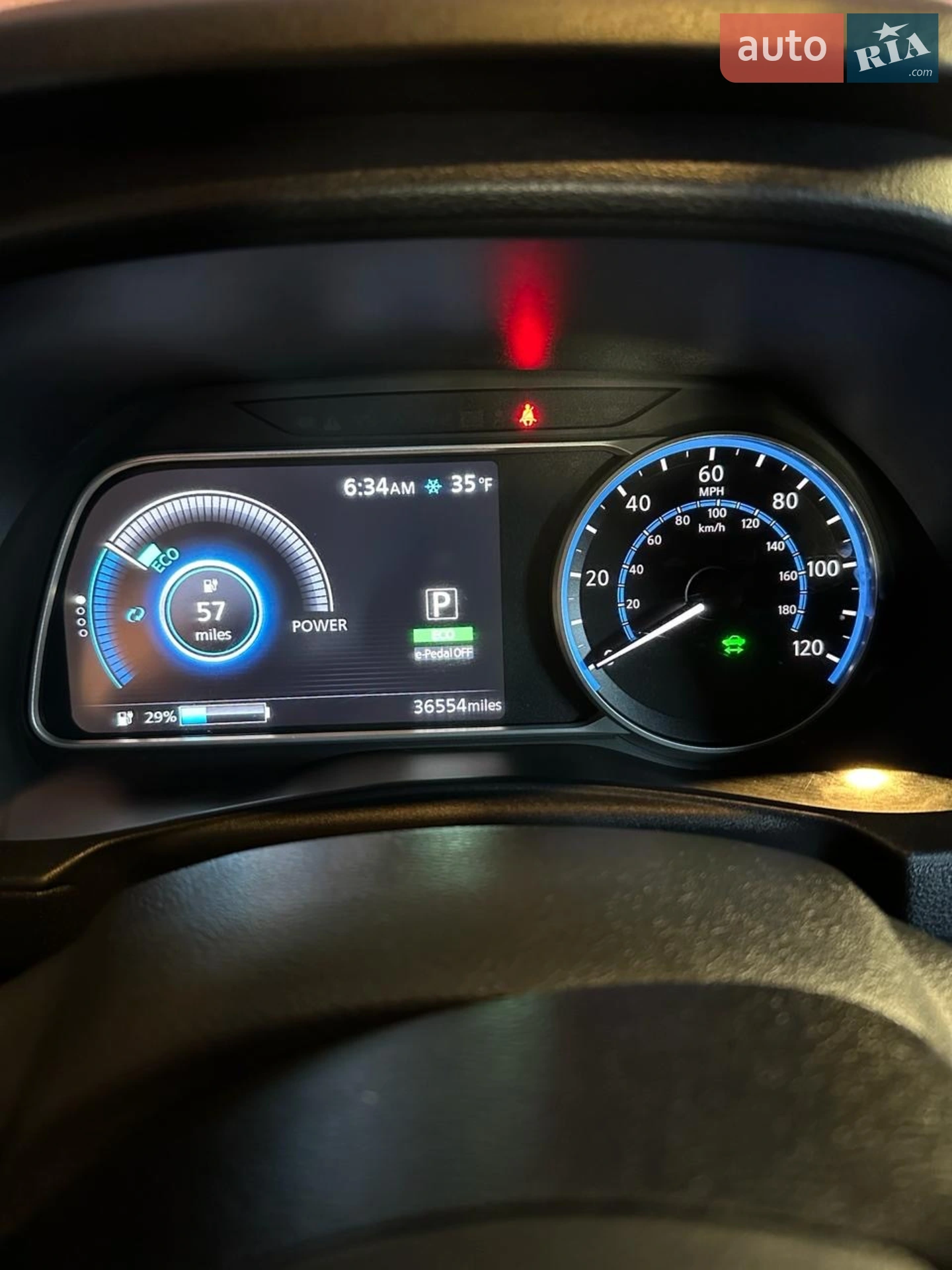 Nissan Leaf 2021 VIN 1N4BZ1CV3MC555451 фото оголошення 10 з 13