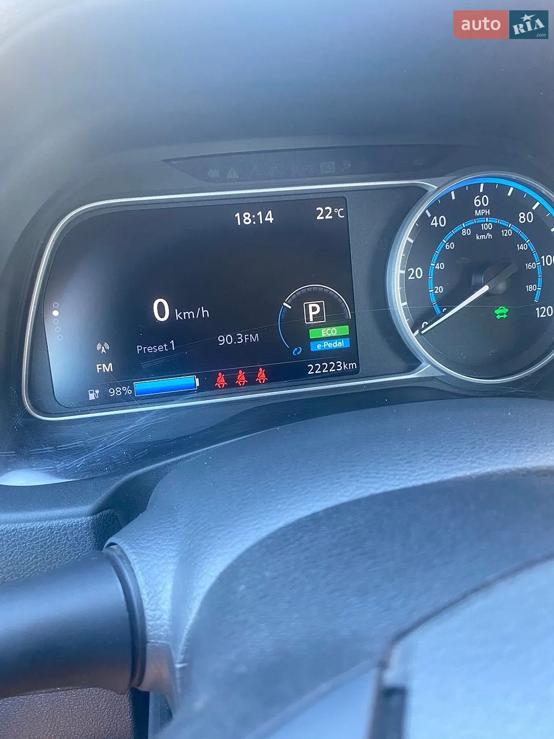 Nissan Leaf 2023 VIN 1N4AZ1BV7PC562209 фото оголошення 12 з 12