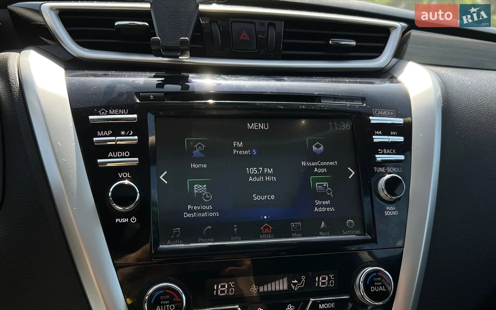 Nissan Murano 2014 VIN 5N1AZ2MH5FN207058 фото оголошення 16 з 25