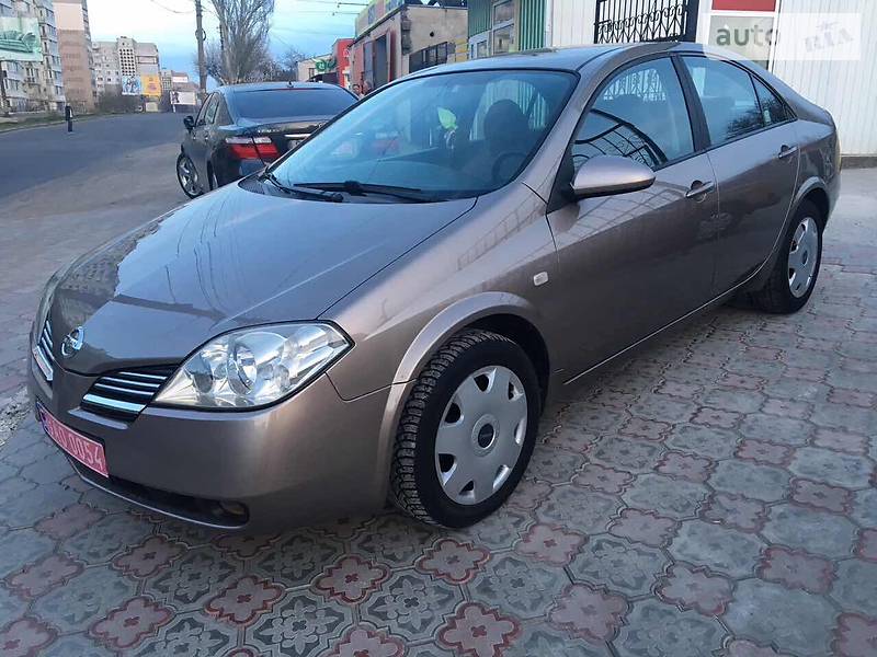 обслуживание nissan primera 2005 2.0