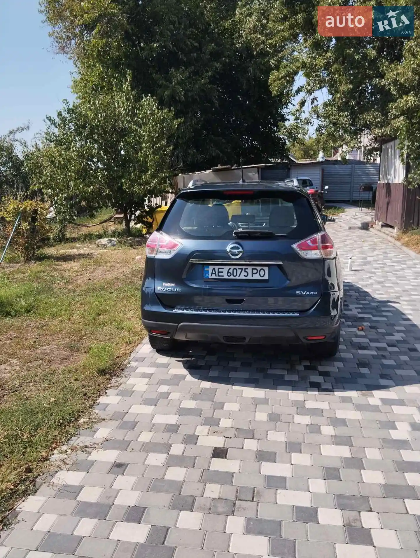 Nissan Rogue 2016 VIN KNMAT2MV9GP668538 фото оголошення 3 з 7