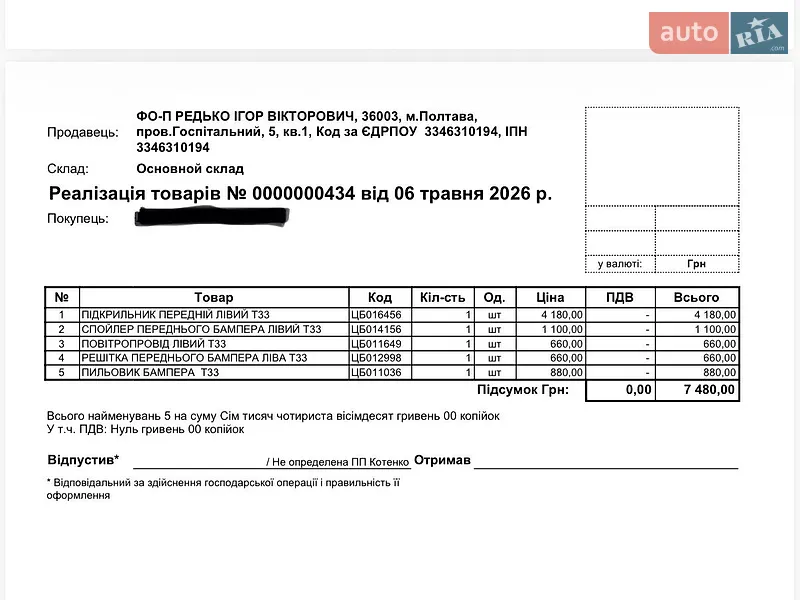 Внедорожник / Кроссовер Nissan Rogue 2023 в Черкассах документ
