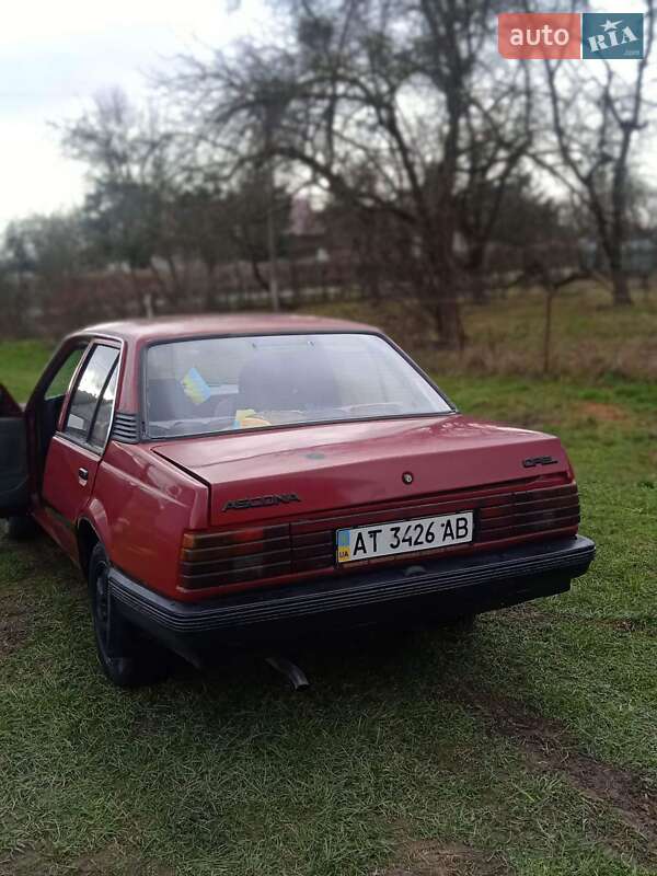 Хетчбек Opel Ascona 1986 в Калуші