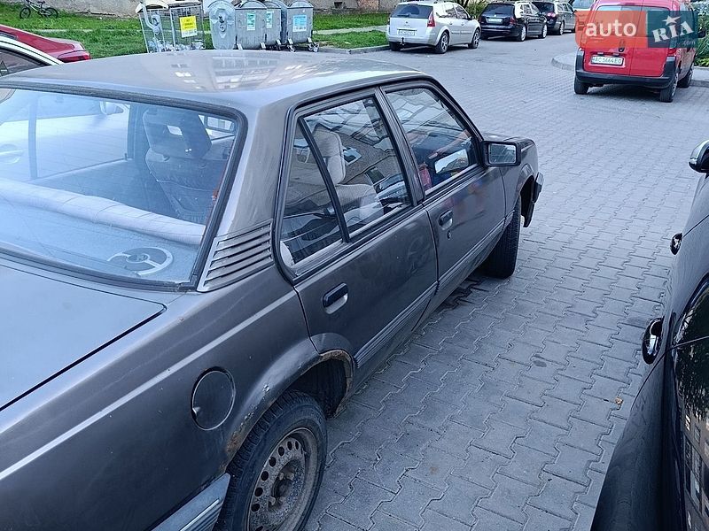 Седан Opel Ascona 1987 в Луцьку фото 11 Седан Opel Ascona 1987 в Луцьку