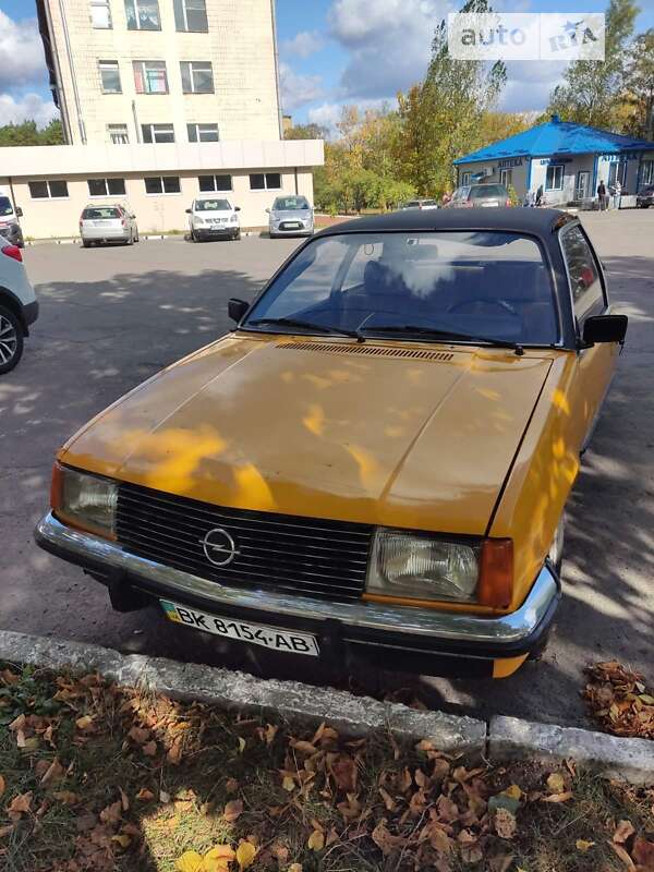 Купе Opel Rekord