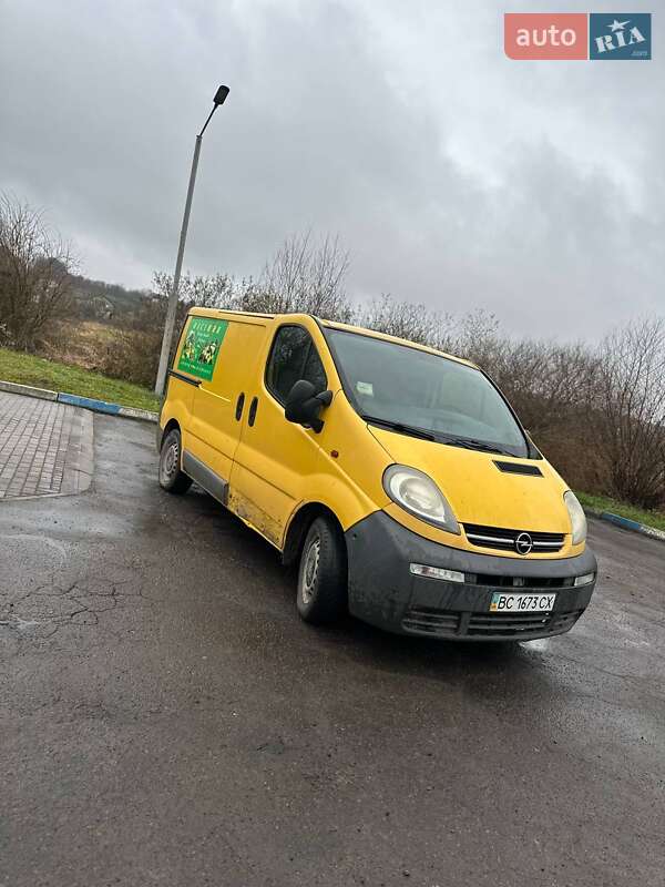 Грузовой фургон Opel Vivaro