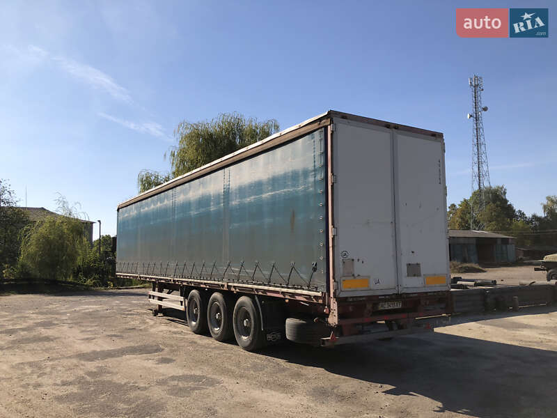 Бортовой полуприцеп Pacton T3001