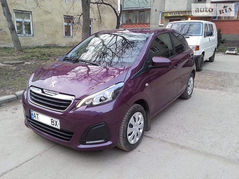 peugeot 108 продажи