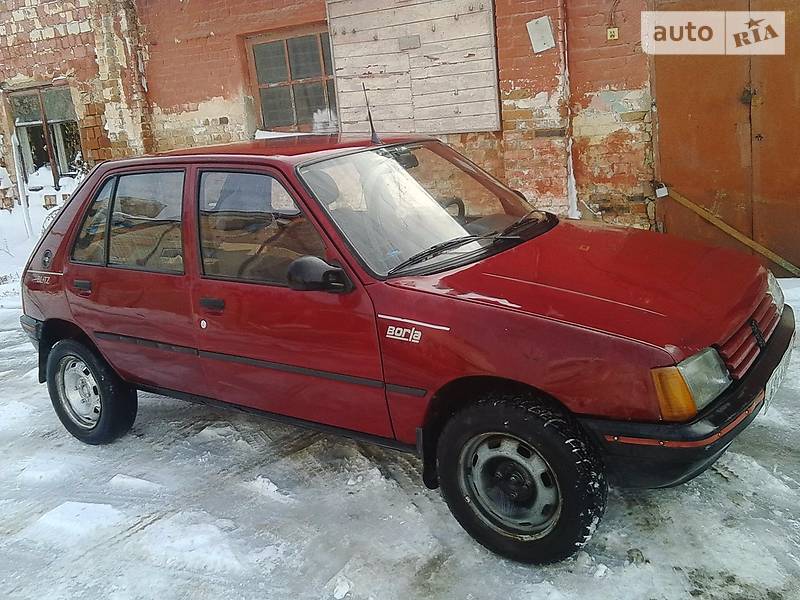 peugeot 205, 1985 описание фото