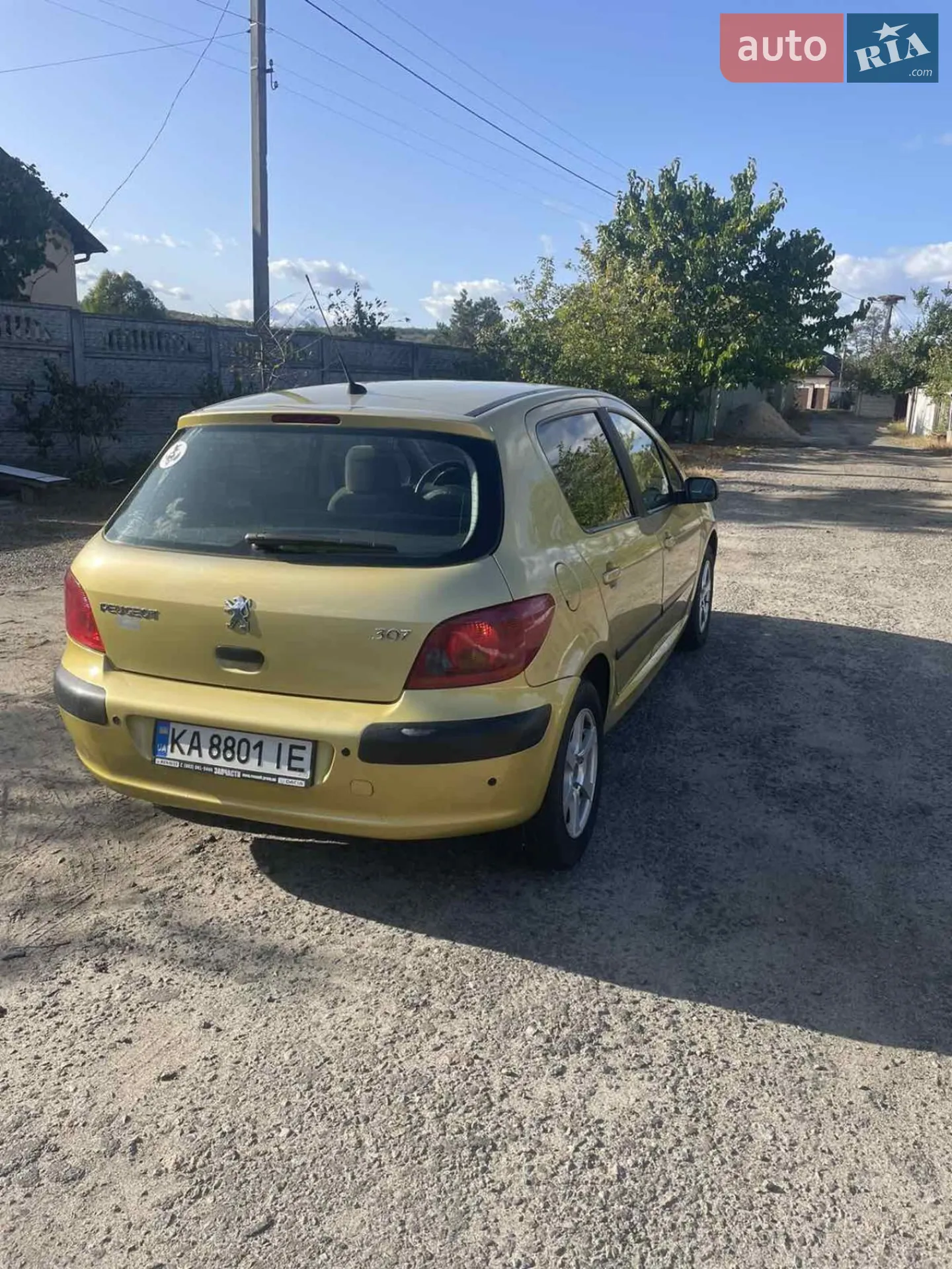 Peugeot 307 2004 VIN VF33CNFUF83490850 фото оголошення 6 з 14