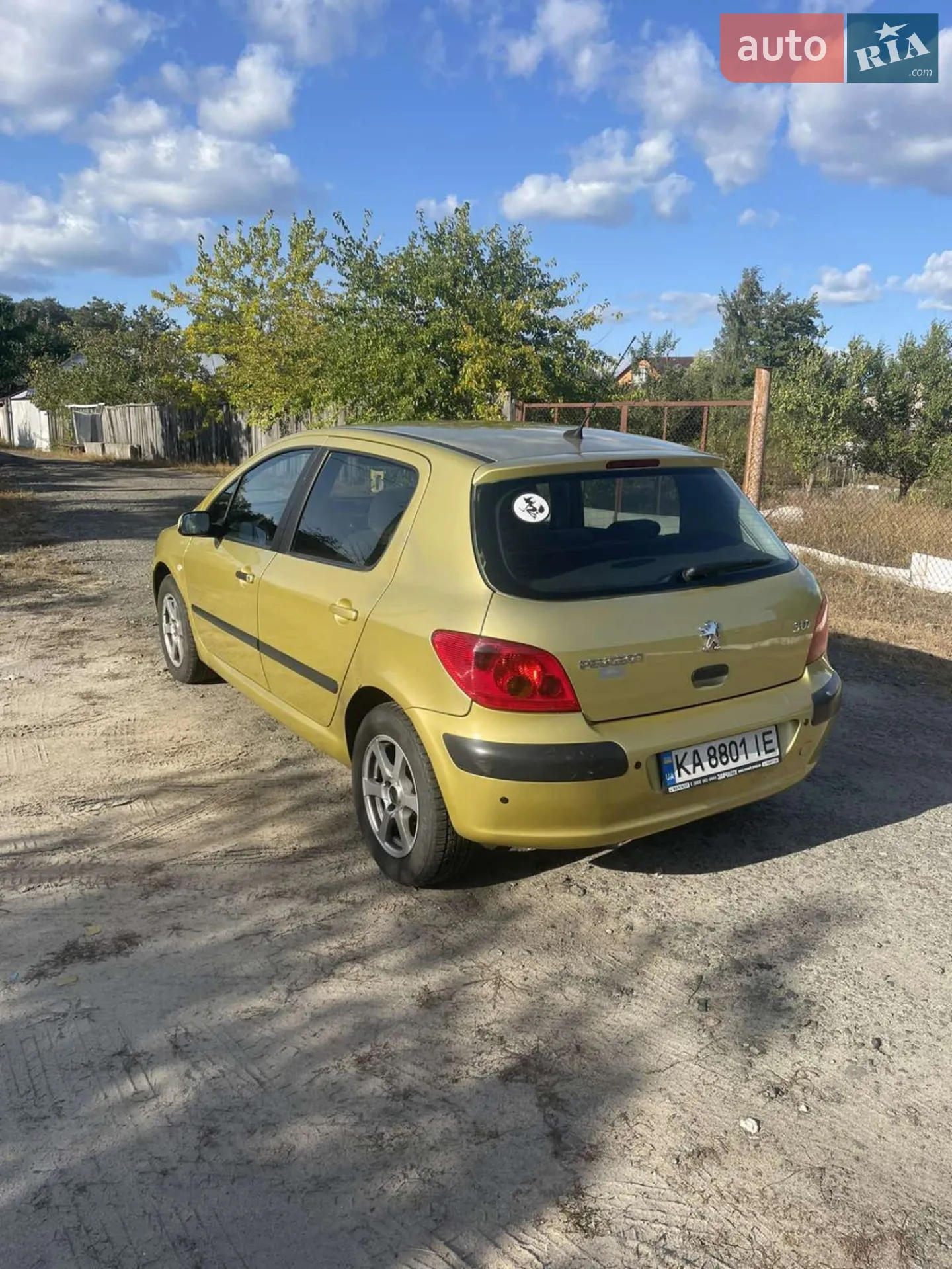 Peugeot 307 2004 VIN VF33CNFUF83490850 фото оголошення 5 з 14