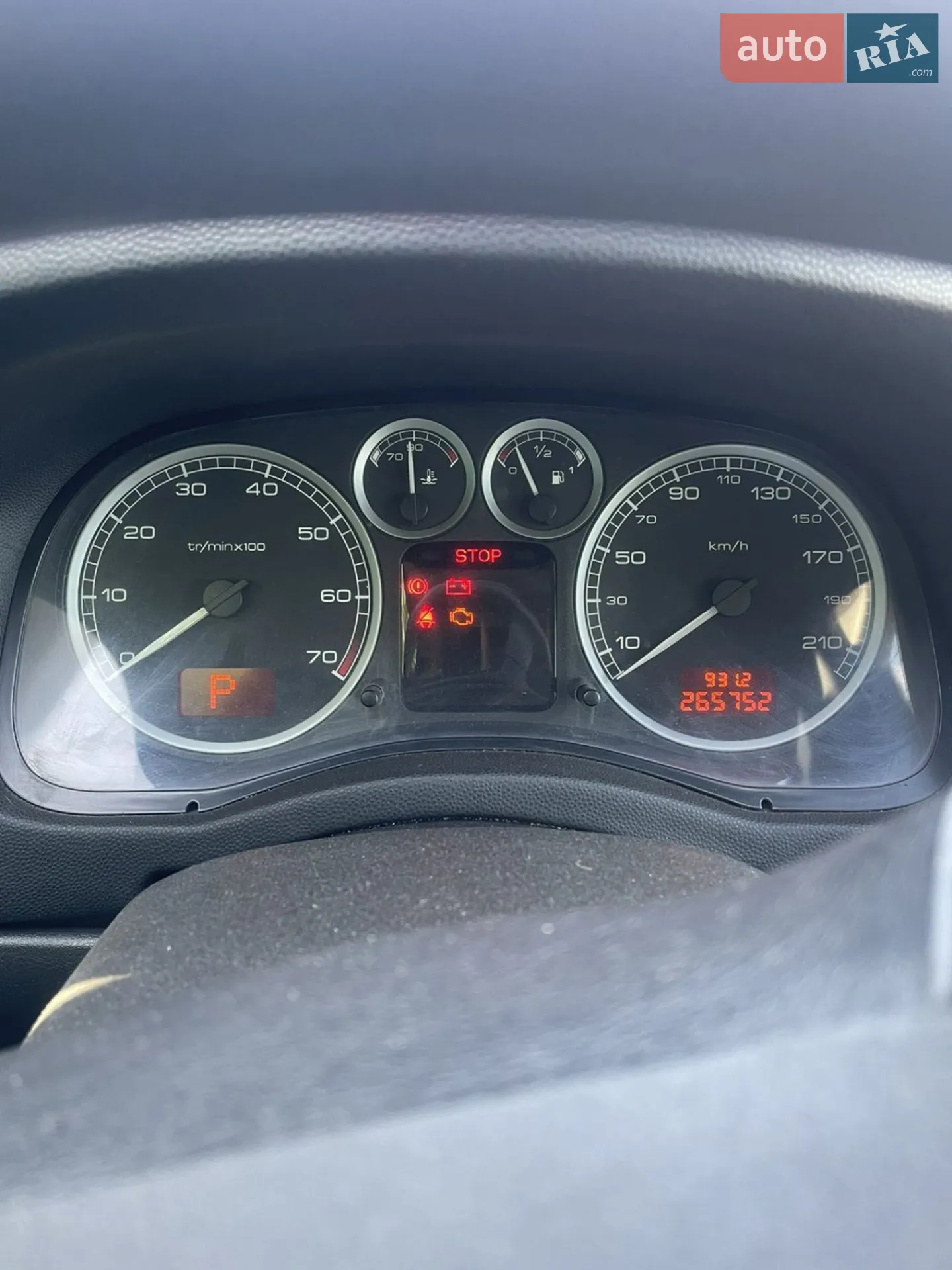 Peugeot 307 2004 VIN VF33CNFUF83490850 фото оголошення 12 з 14
