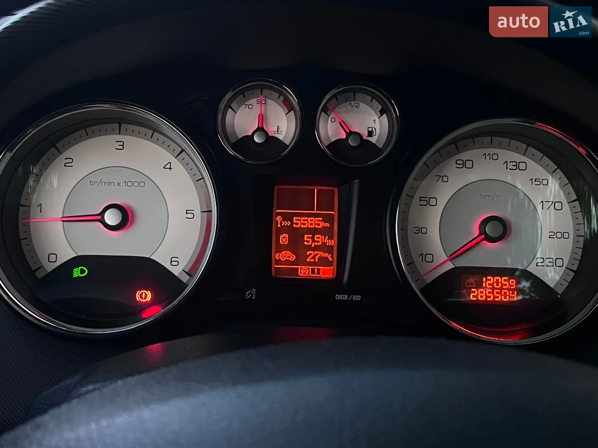 Peugeot 308 2009 VIN VF34H9HZH9S032846 фото оголошення 9 з 12