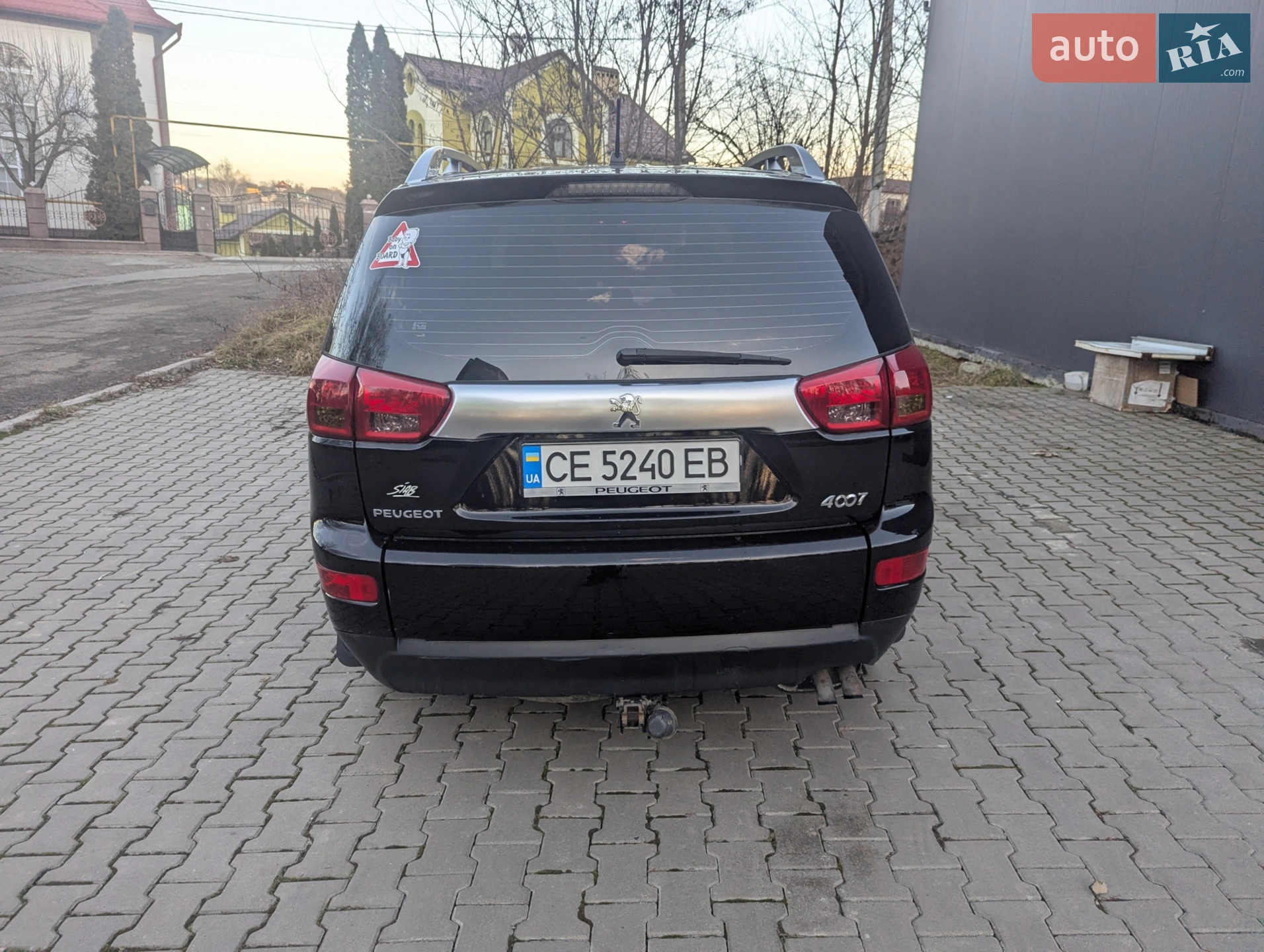 Peugeot 4007 2009 VIN VF3VV4HNH9U903465 фото оголошення 10 з 21
