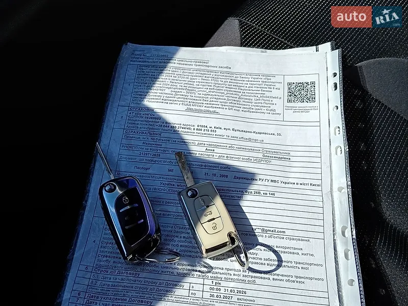 Седан Peugeot 407 2006 в Киеве документ