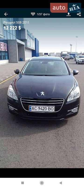 Peugeot 508 2011 года в Луцке